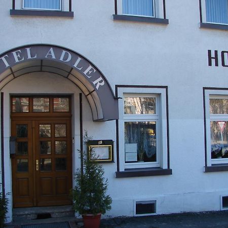 Hotel-Restaurant-Adler Reichenbach im Vogtland Esterno foto